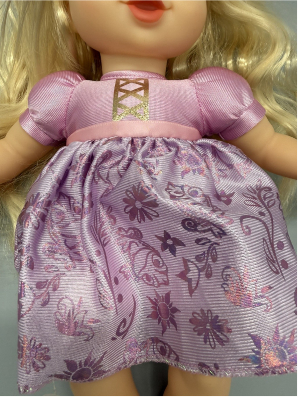 Disney Princess Tangled Rapunzel 12" Baby Doll Vinyl Jakks pacific - Picture 6 of 9